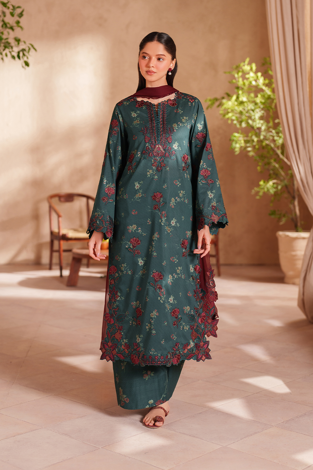 Iznik Eid Lawn '26 EL-11 Unstitched 3 Piece - Multicolour