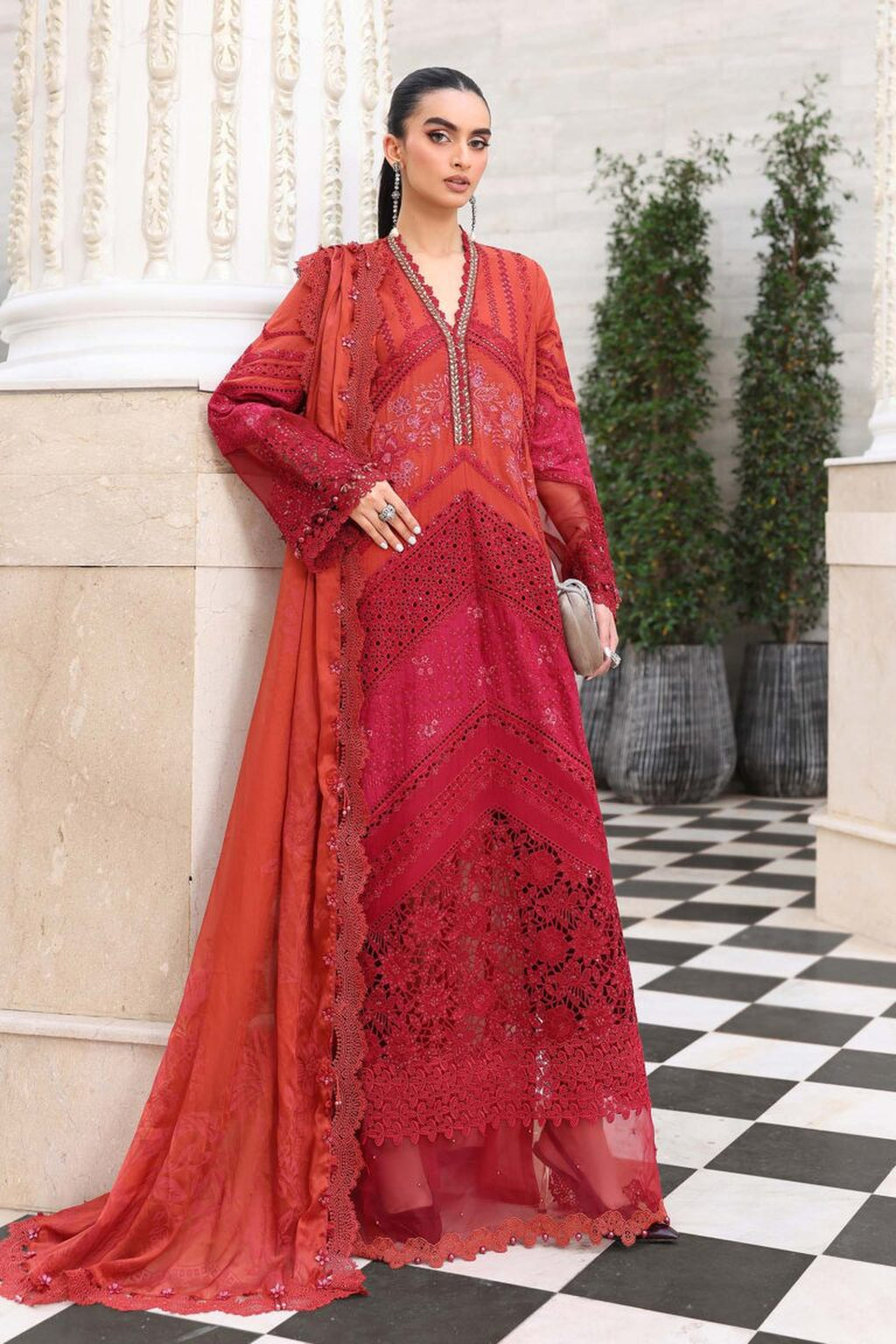 Maria.B Eid Festive Luxury Lawn Unstitched 3 Piece