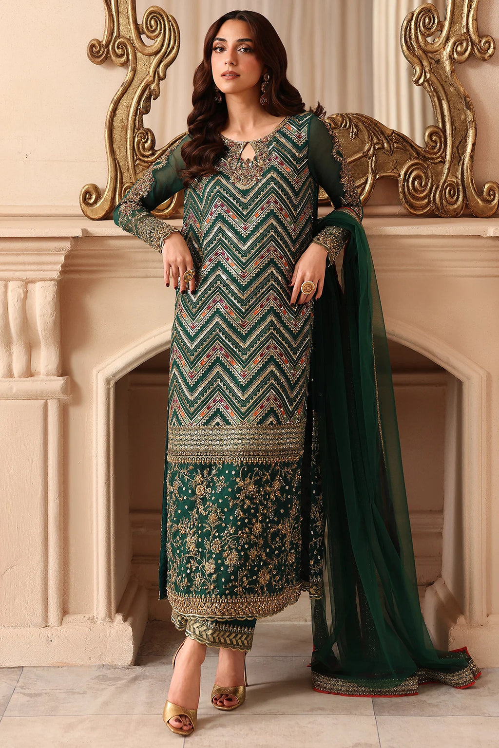 Charizma Dastan-e-Jashan Luxury Formals Unstitched 3 Piece