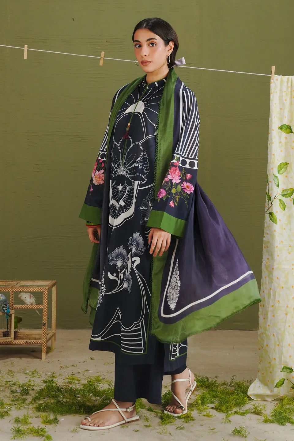 COCO by Zara Shahjahan Unstitched 3 Piece